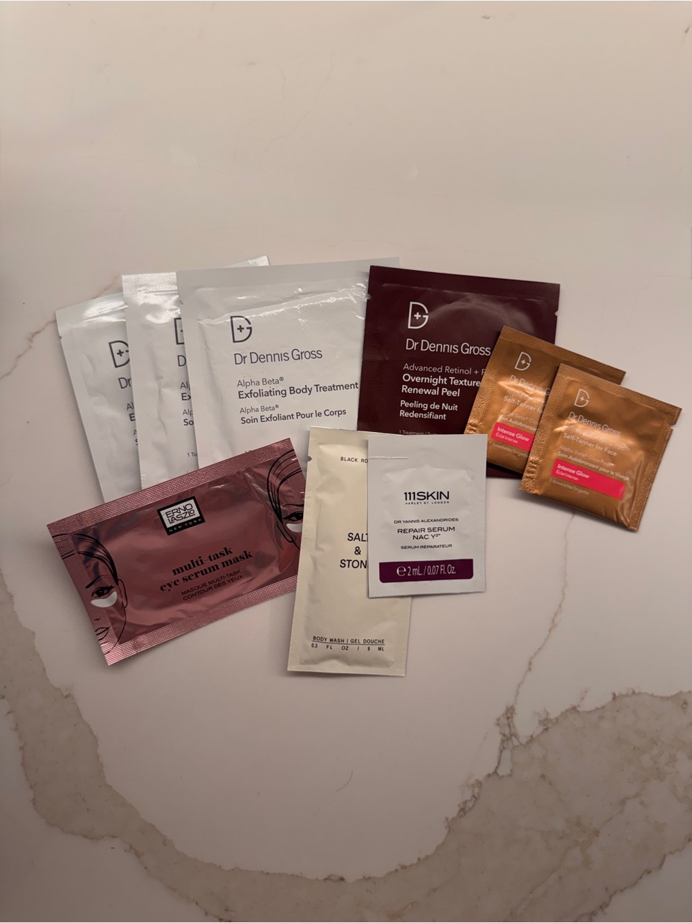 Dr. Dennis Gross, 111SKIN, Erno Laszlo Luxury Skincare Sample Bundle